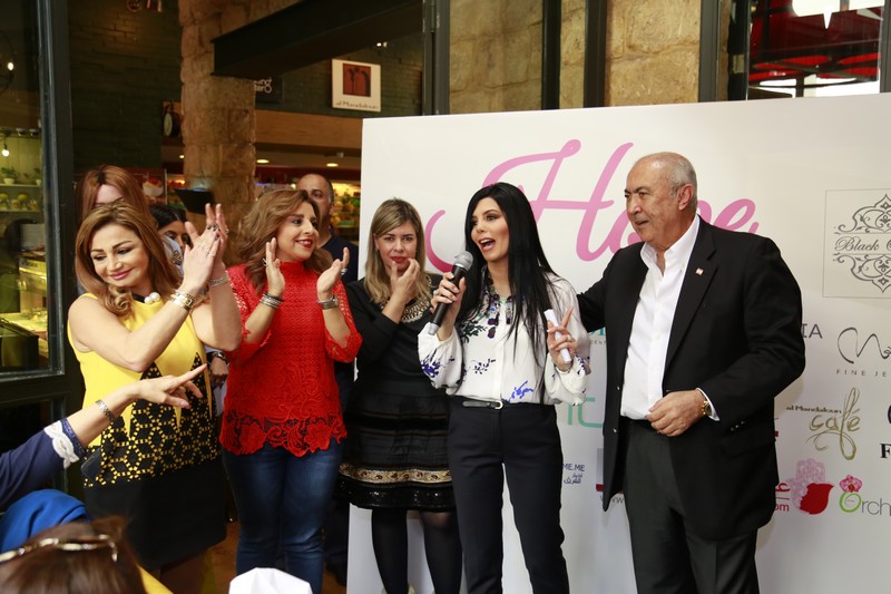 Mariam Mogharbel brunch Let's meet for Hope
